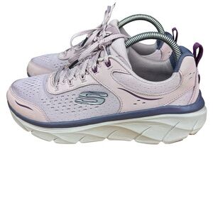 Skechers Women’s D’Lux Walker 2.0 Max Cushioning Arch Fit Sneakers – Sz 9.5